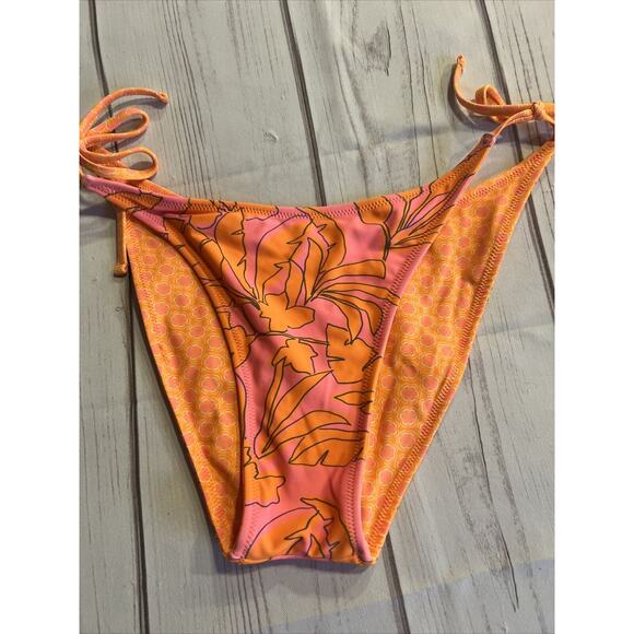 Wild Fable Reversible Side-Tie High Leg Cheeky Bikini Bottom -Women's XL New - Picture 6 of 9